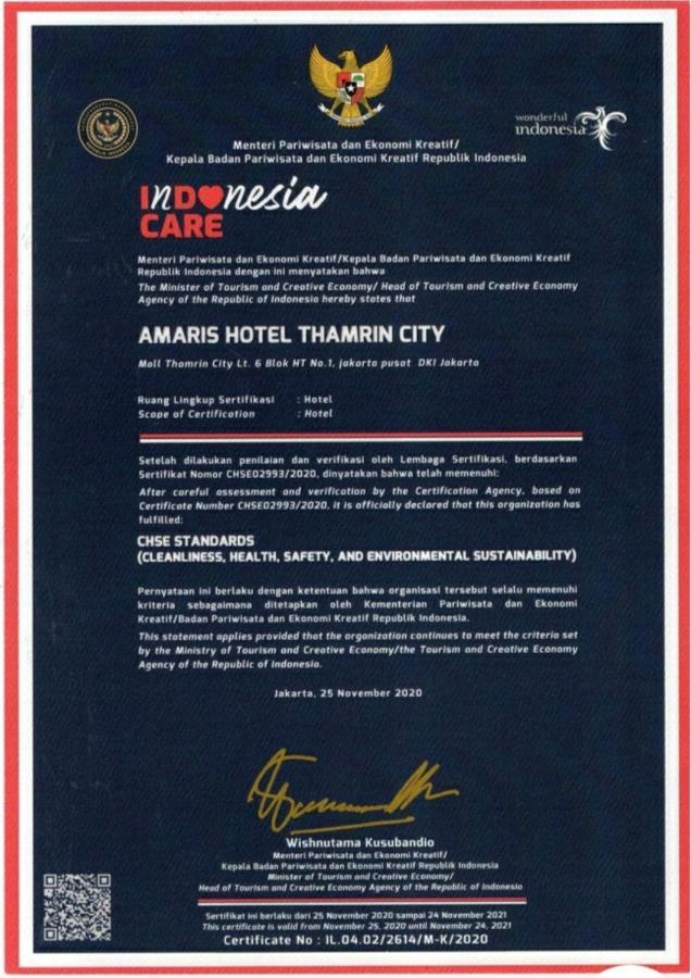 Amaris Hotel Thamrin City Cakarta Dış mekan fotoğraf
